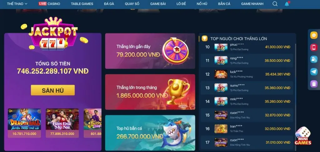 Ưu đãi và khuyến mãi hấp dẫn tại 789k topvip
